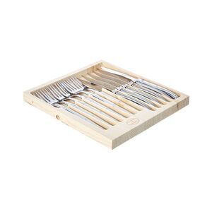 Jean Dubost 12Pc Flatware Set